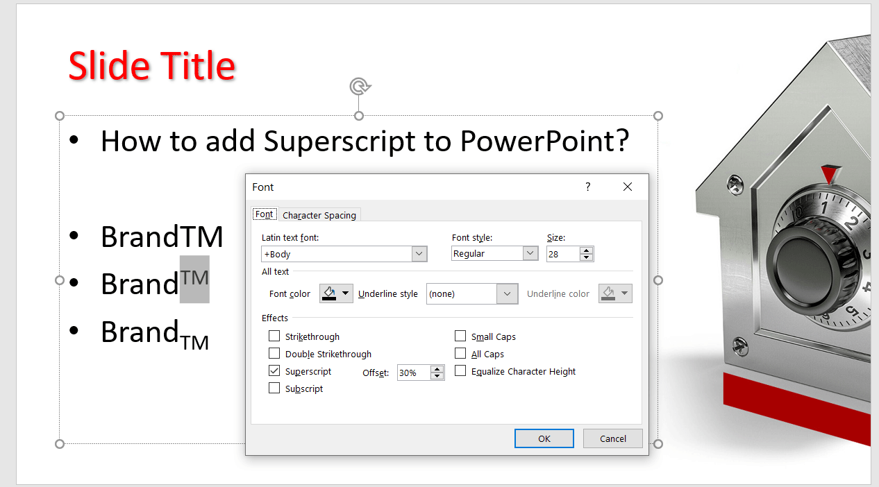 shortcut for superscript and subscript in excel mac